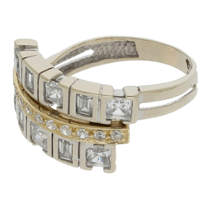 Ring 585/14 K Bicolor