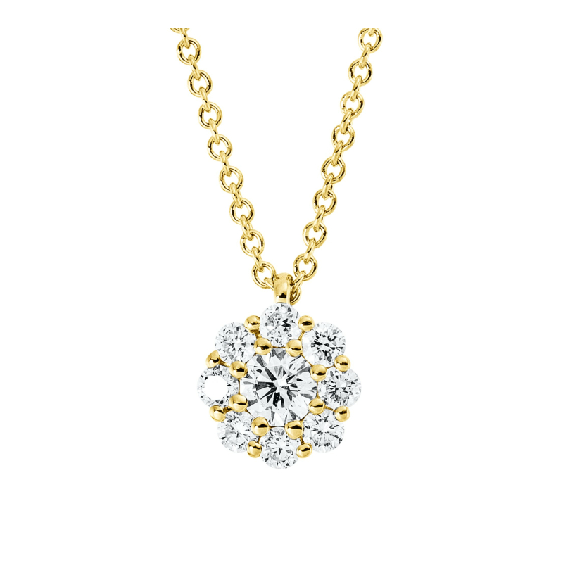 Brillant Collier 0,25 ct 42 cm Länge 750/ 18 K Gold