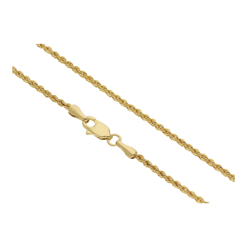 Kordel Kette 50 cm Länge 585/ 14 K Gold