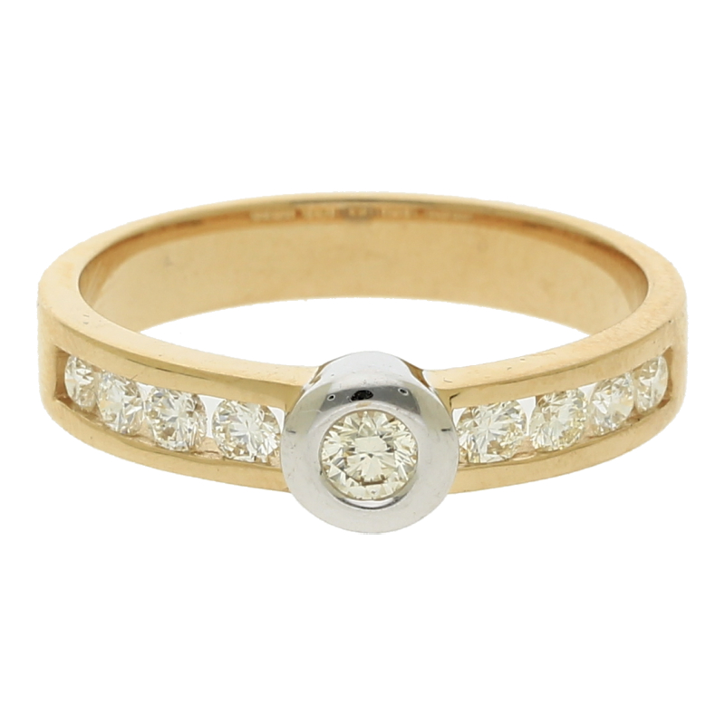 Brillant Ring 585/ 14 K gold