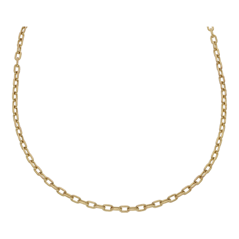 Ankerkette 375/- Gelbgold L 50 cm