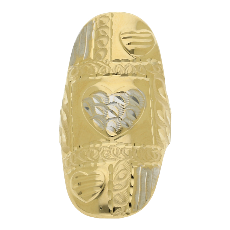 Ring mit Herzmotiv 585 Gold