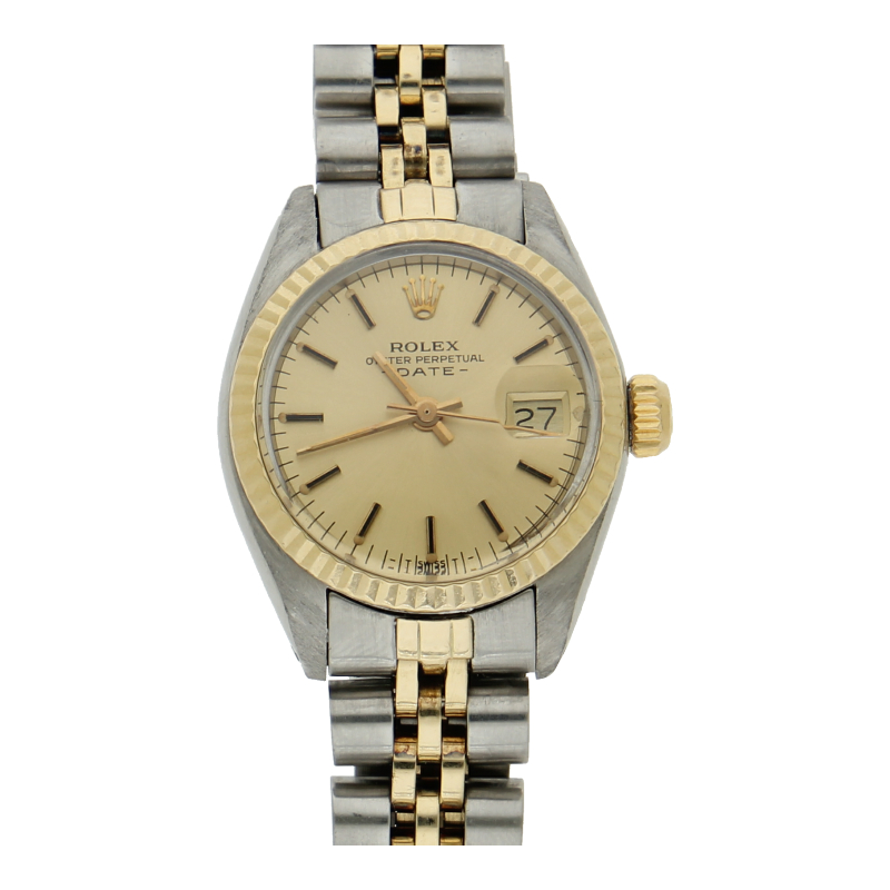 Rolex Datejust 26mm Ref. 6917 Stahl/Gold Automatik Damen Uhr | Box | Revision 10/2025