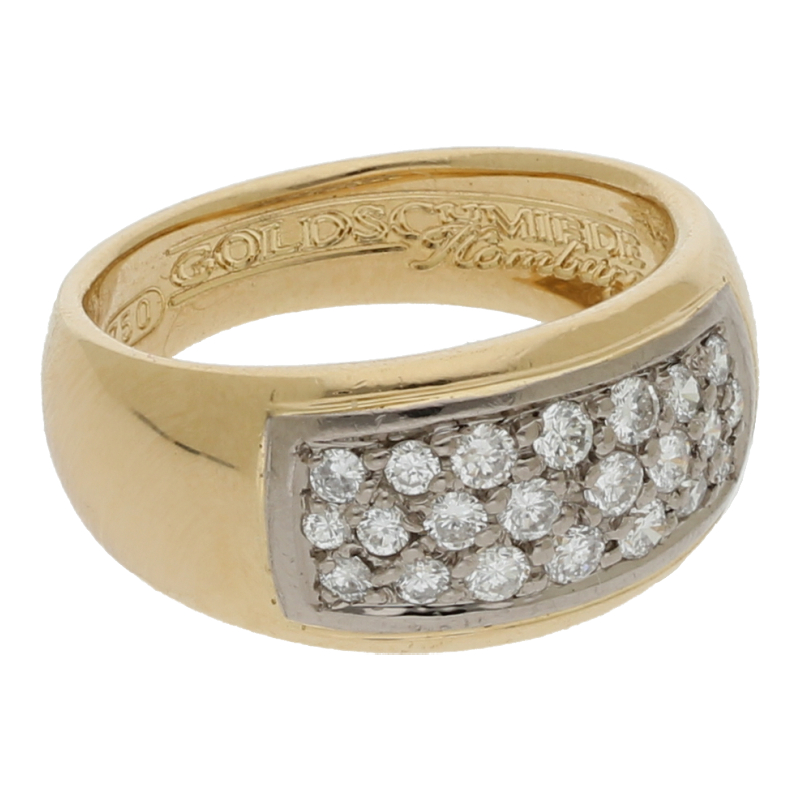 Pavee Ring Handarbeit 1,0 Karat/Wert ca. 3750 €