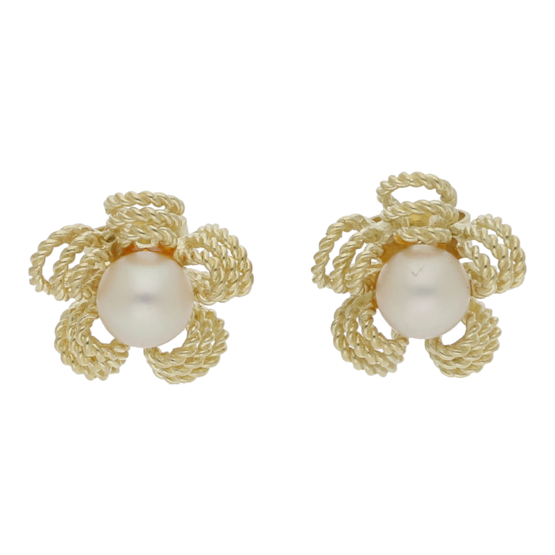 Zuchtperlen Ohrstecker 585/ 14 K Gold