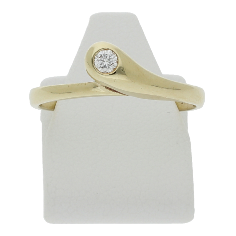 Brillant Ring 585/ 14 K Gold