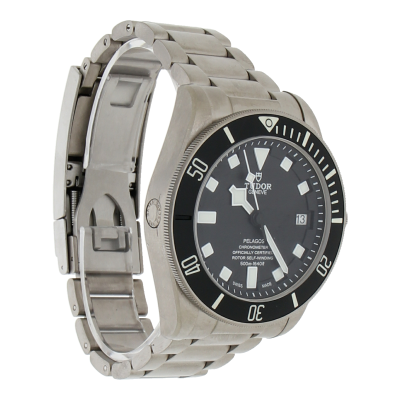Tudor Pelagos 25600TN Titan Automatik 42mm Schwarz Box & Papiere Bucherer 2020