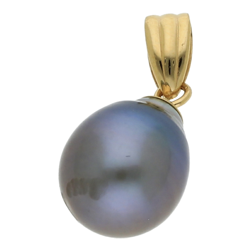 Tahiti Zuchtperle Anhänger 585/ 14 K Gold