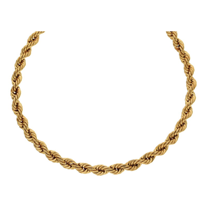 Kordel Kette 60 cm Länge 333/ 8 K gold