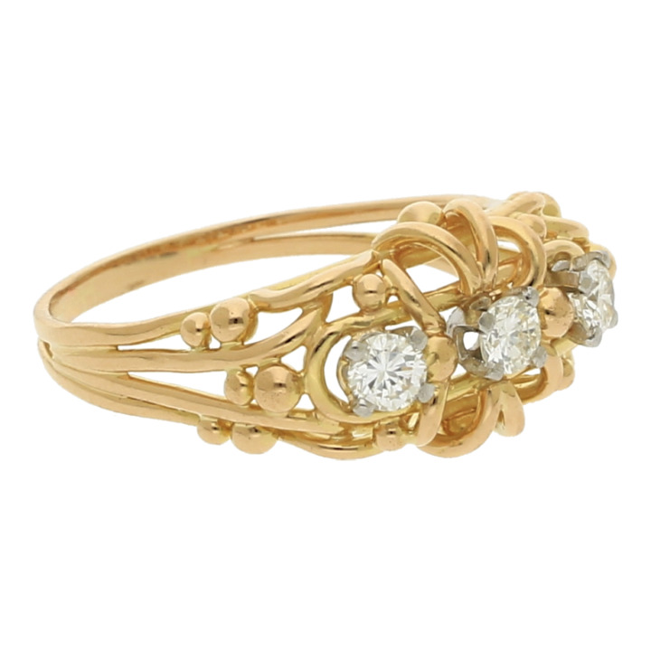 Brillant Ring 750/ 18 K Gold