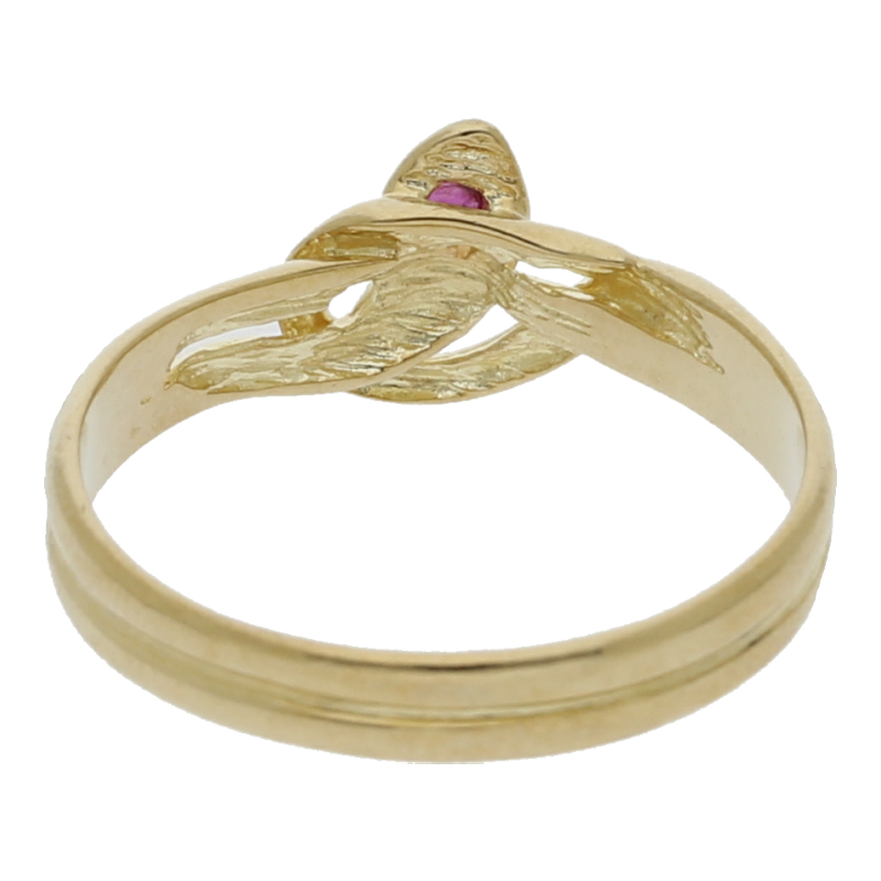 Rubin Ring 333/ 8 K Gold