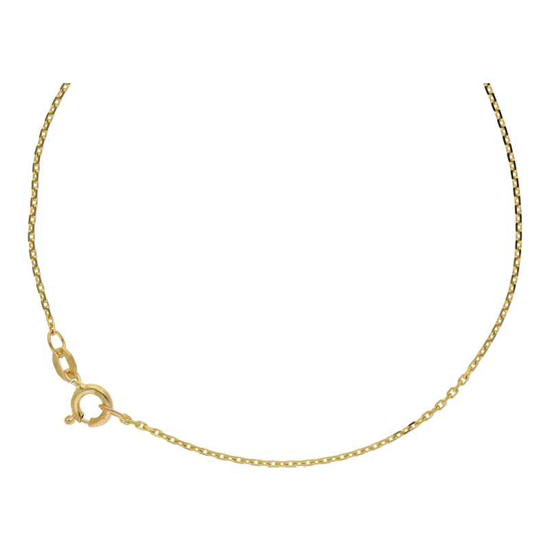 Anker Kette 45 cm Länge 375/ 9 K Gold