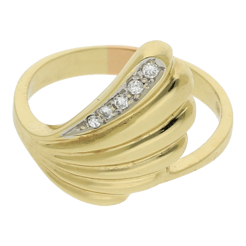 Brillant Ring 585/ 14 K Gold