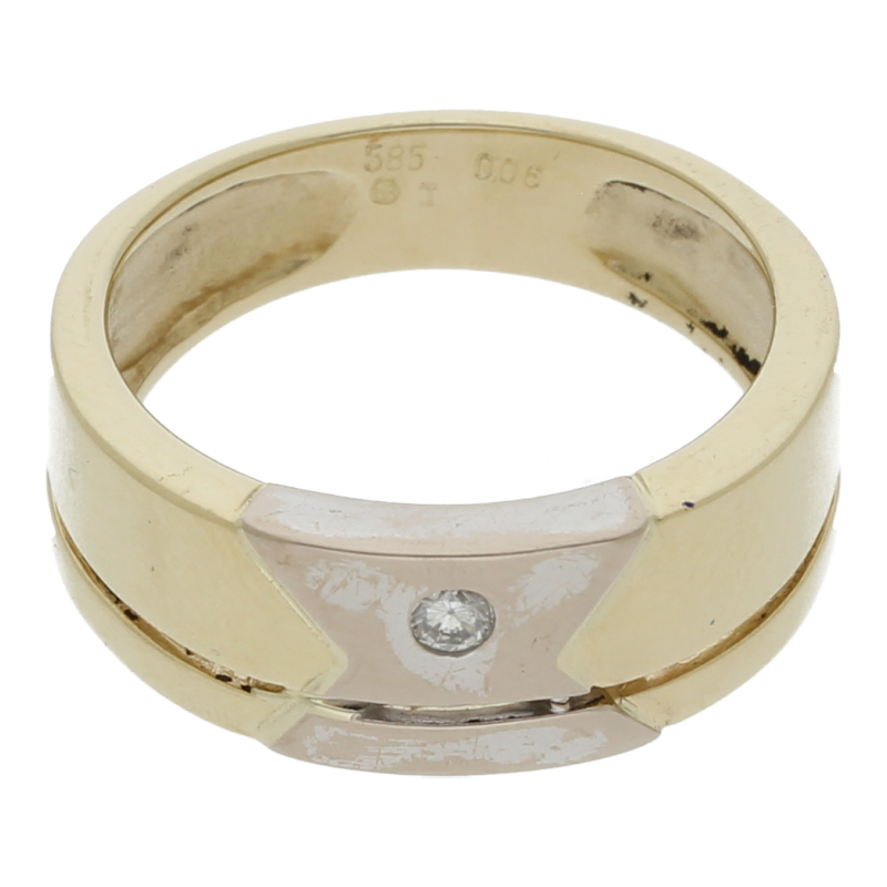 Brillant Ring 585/ 14 K Gold