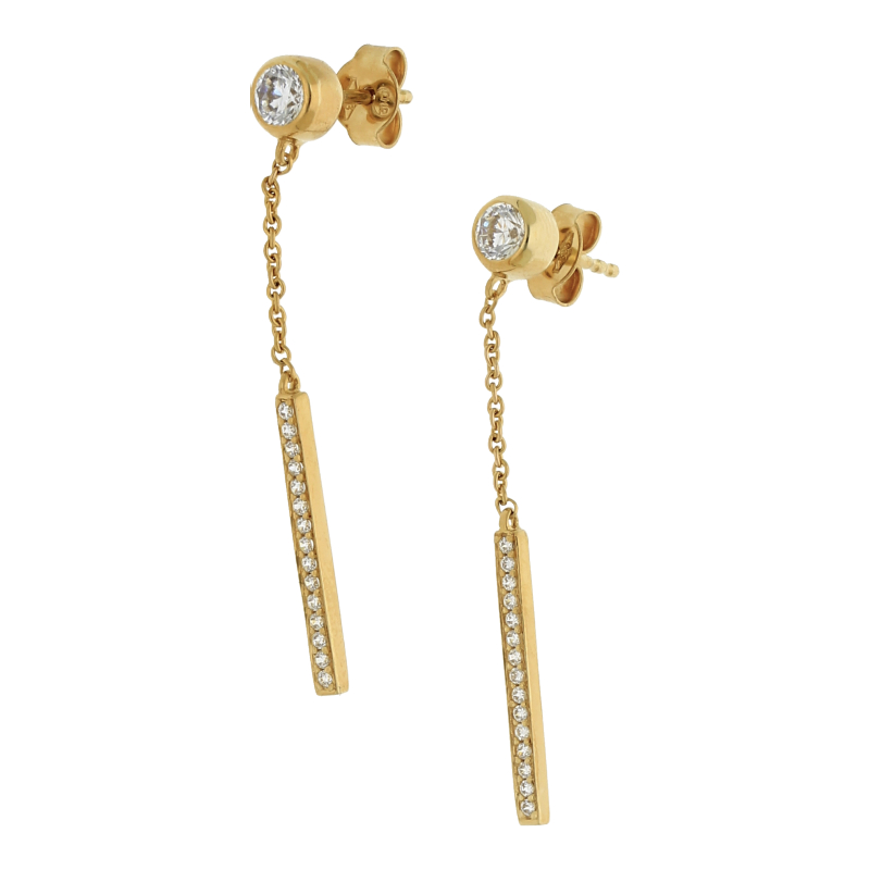 Ohrhänger 333/ 8 K Gold