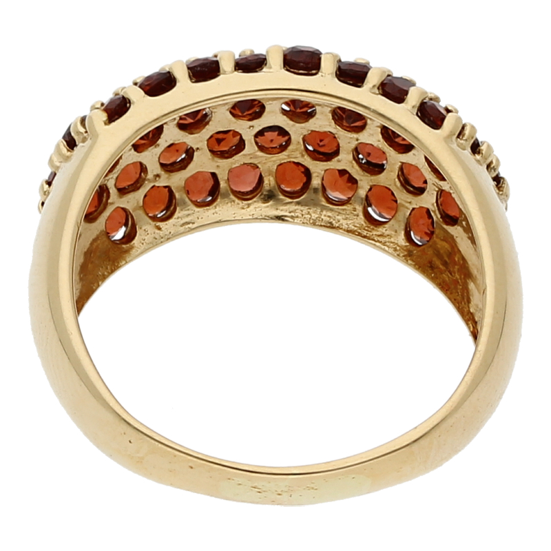 Farbstein Ring 585/ 14 K Gold