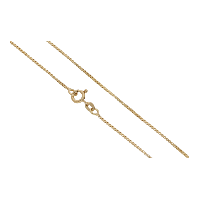 Halskette 750 /18 K Gelbgold Venezianerkette Breite 1,2 mm Länge 70 cm