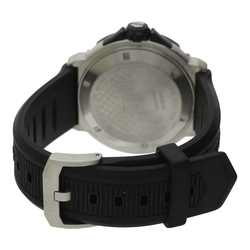 TAG Heuer Formula 1 Grande Date WAH1010 Stahl 41mm Quarz Kautschuk 2014 Box & Papiere