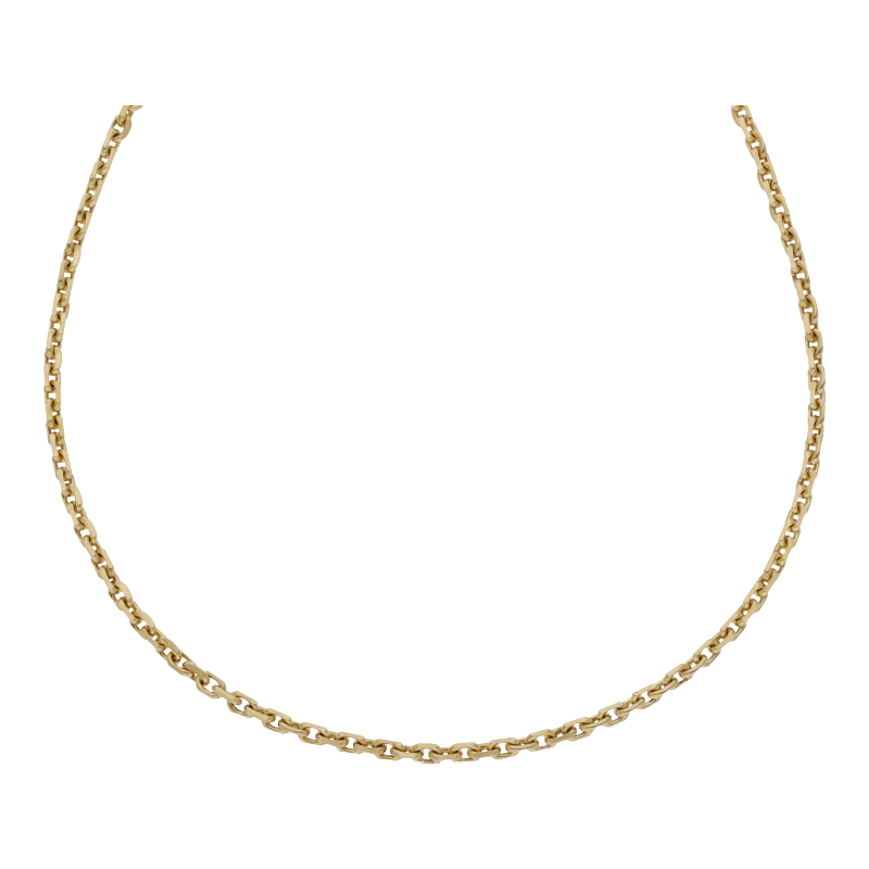 Ankerkette, 60 cm 14K/585 Gelbgold