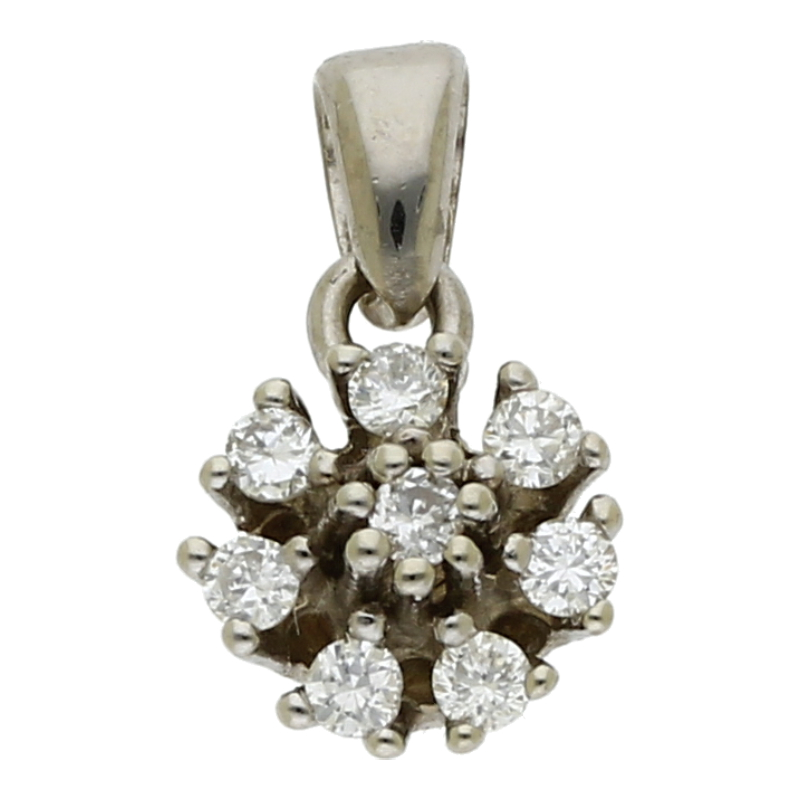 Brillant Anhänger 585/ 14 K Gold