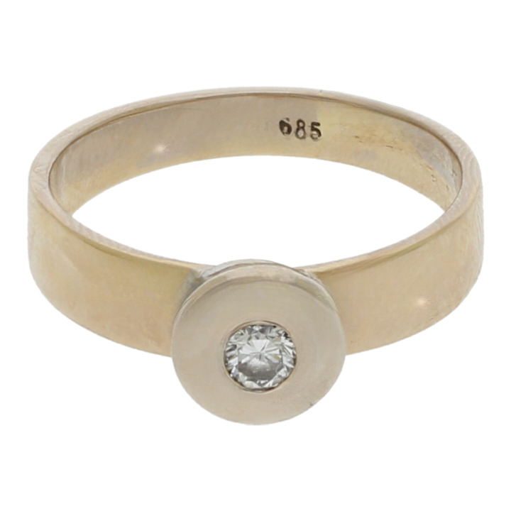 Klassischer Solitärring, NP ca. 1200 Euro