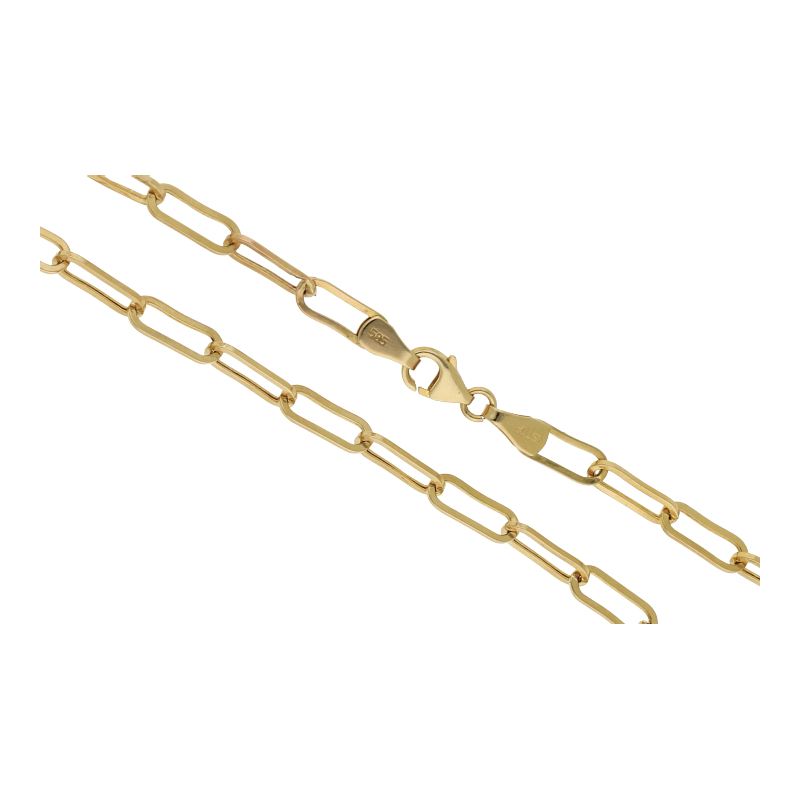 Halskette 585/14 K Gelbgold Ankerkette Breite 3,4 mm Länge 48 cm