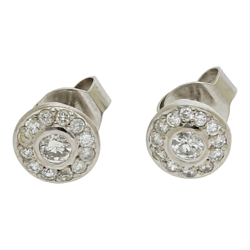 Brillant Ohrstecker 585/ 14 K Gold