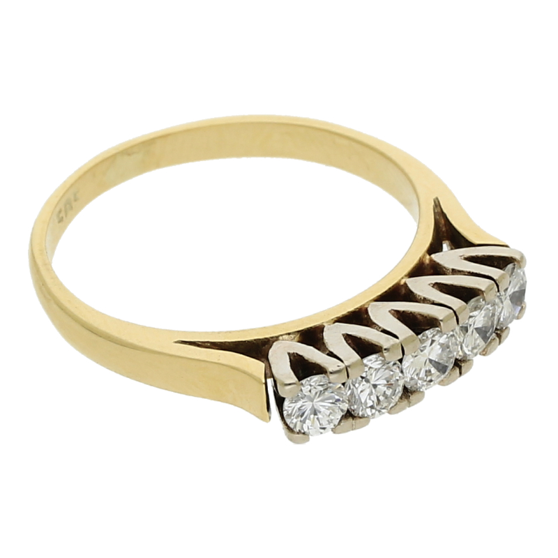 Brillant Ring 585/ 14 K Gold