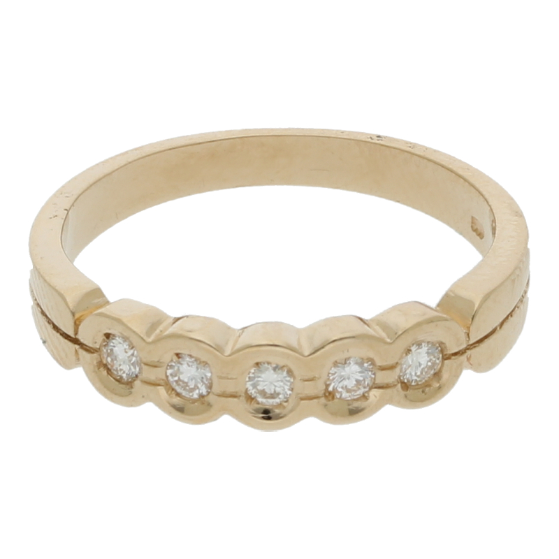 Brillant Ring 585/ 14 K Gold