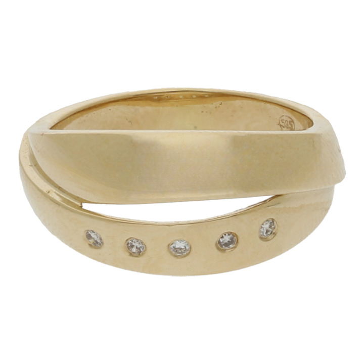 Brillant Ring 585/ 14 K Gold