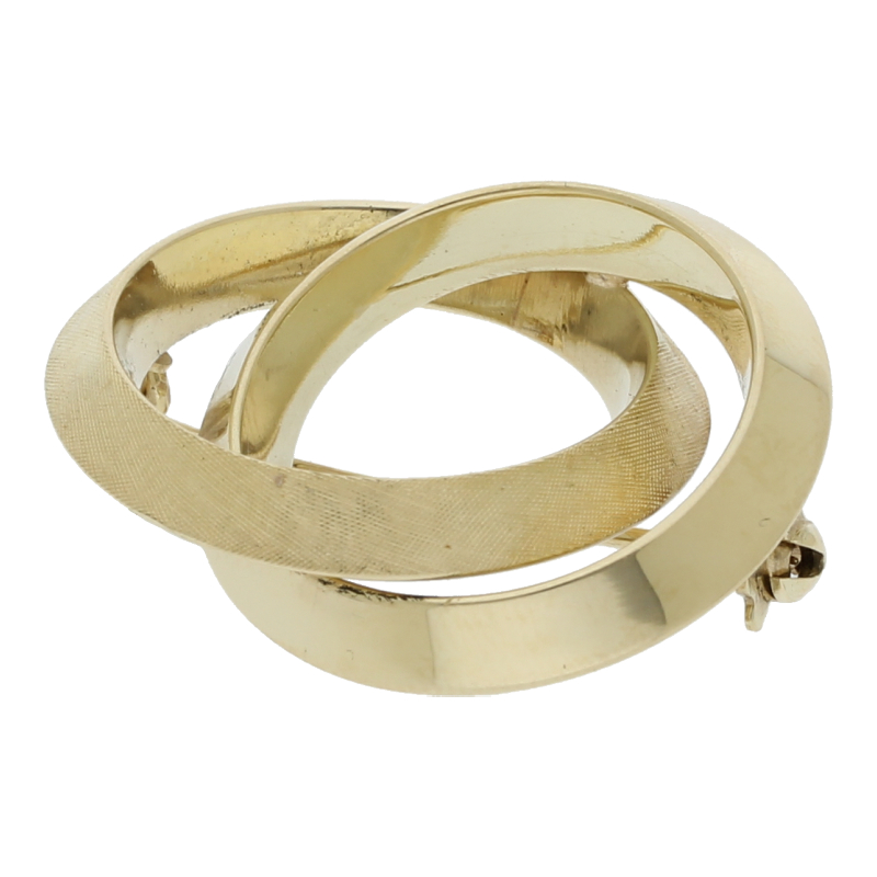 Brosche 585/ 14 K Gold