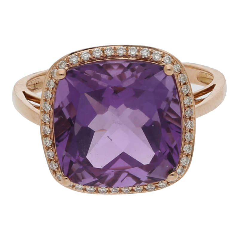 Amethyst Diamant Ring Wert Euro 4900,00