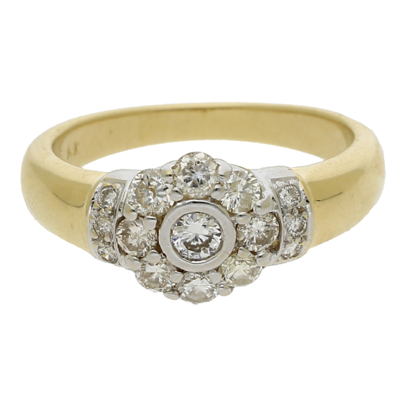 Brillant Ring 585/ 14 K Gold