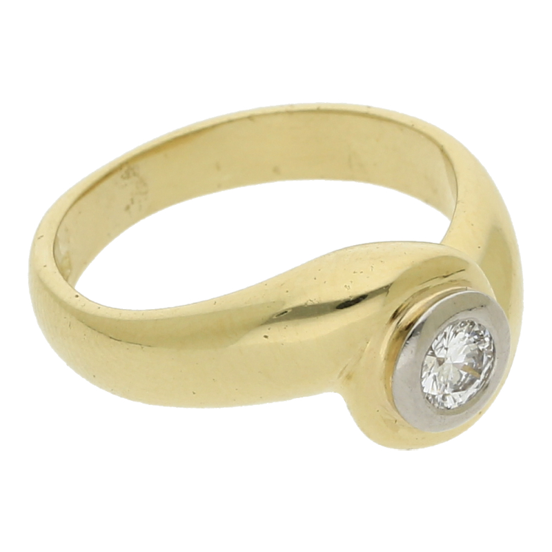 Brillant Ring 0,20 ct vs 585 Gold