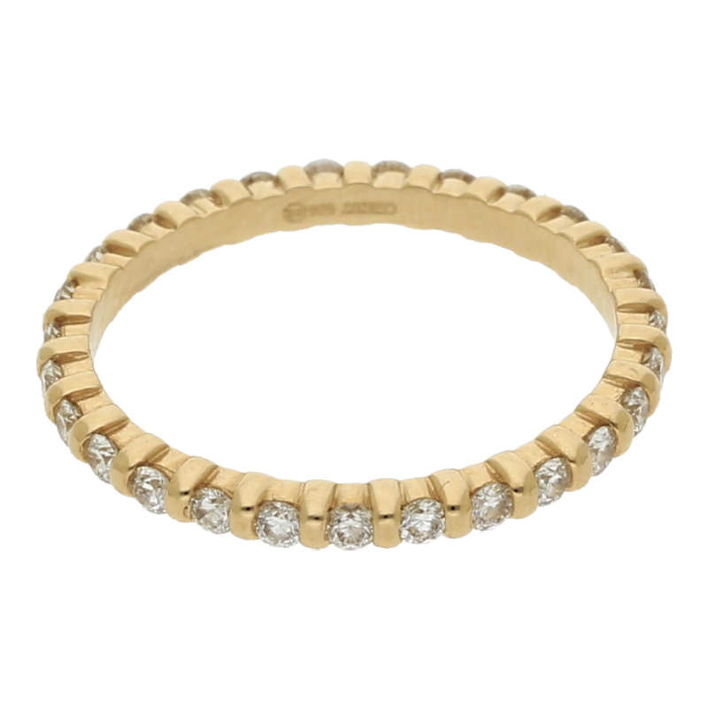Brillant Memory Allianz Ring ca. 0,50 ct NP ca. 1200