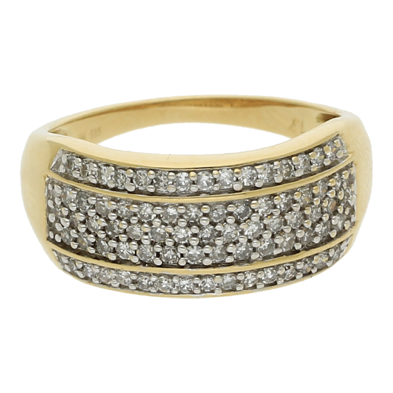 Diamant Ring 585/ 14 K Gold