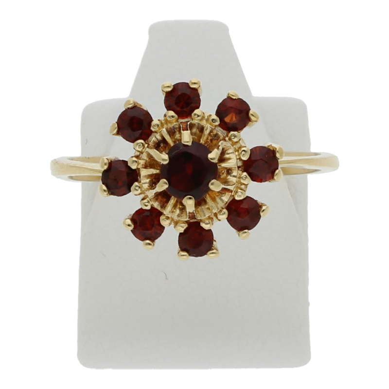 Granat Ring 585/ 14 K Gold