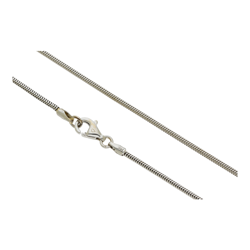 Schlangenkette 50 cm Länge 585/ 14 K Gold