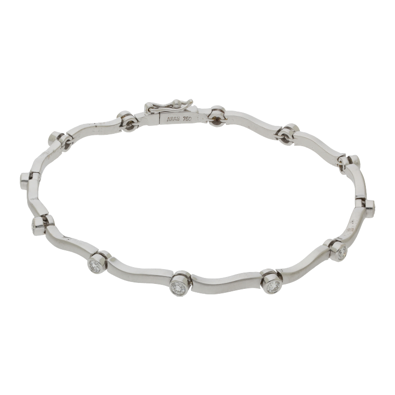 Brillant Armband 750/ 18 K Gold