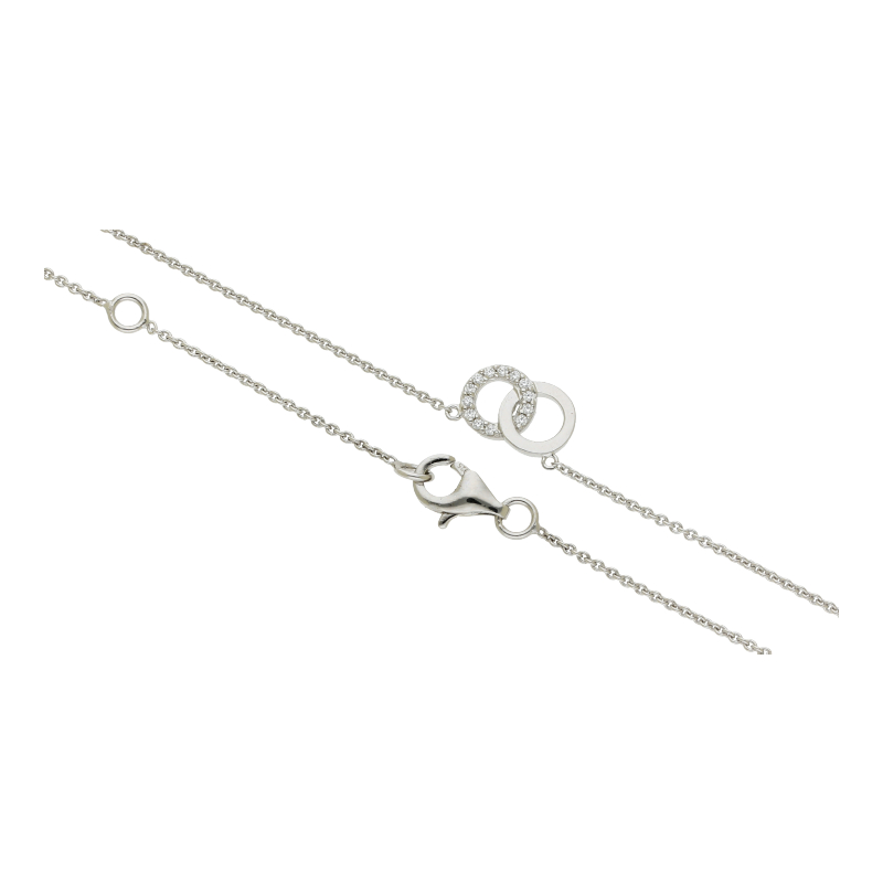 Collier 45 cm Länge 925/ Silber