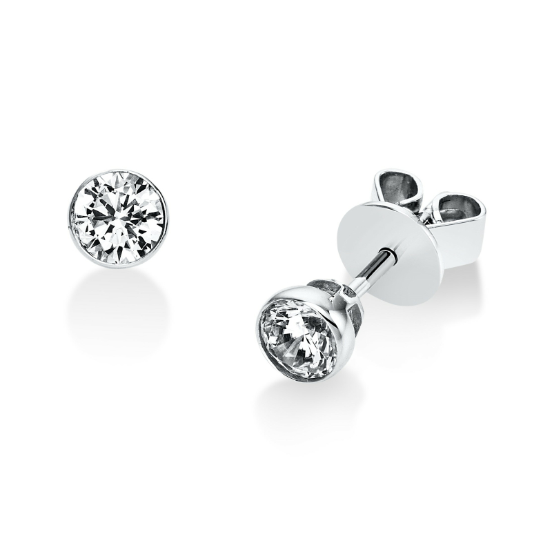 Brillant Ohrstecker 0,50 ct 750/ 18 K Gold