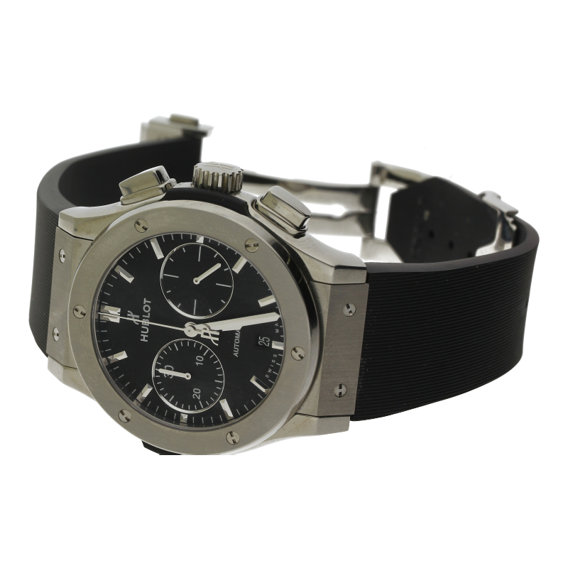 Hublot Classic Fusion Chronograph Titanium 521.NX.1171.RX 45mm Automatik 2022 Kaufbeleg NP 10.600 €