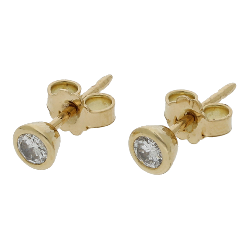 Ohrstecker Brillant 750/ 18 K Gold