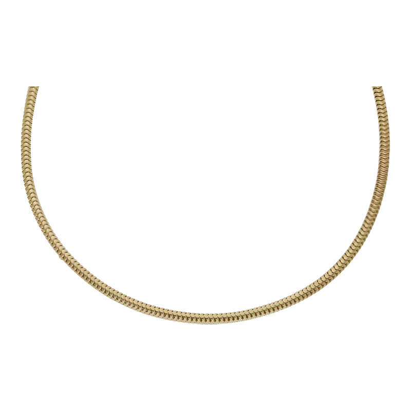 Schlangenkette 45 cm Länge 333/ 8 K Gold