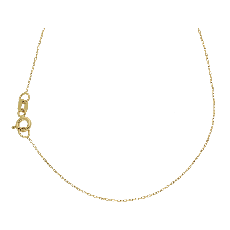 Halskette 585/14 K Gelbgold Länge 44 cm