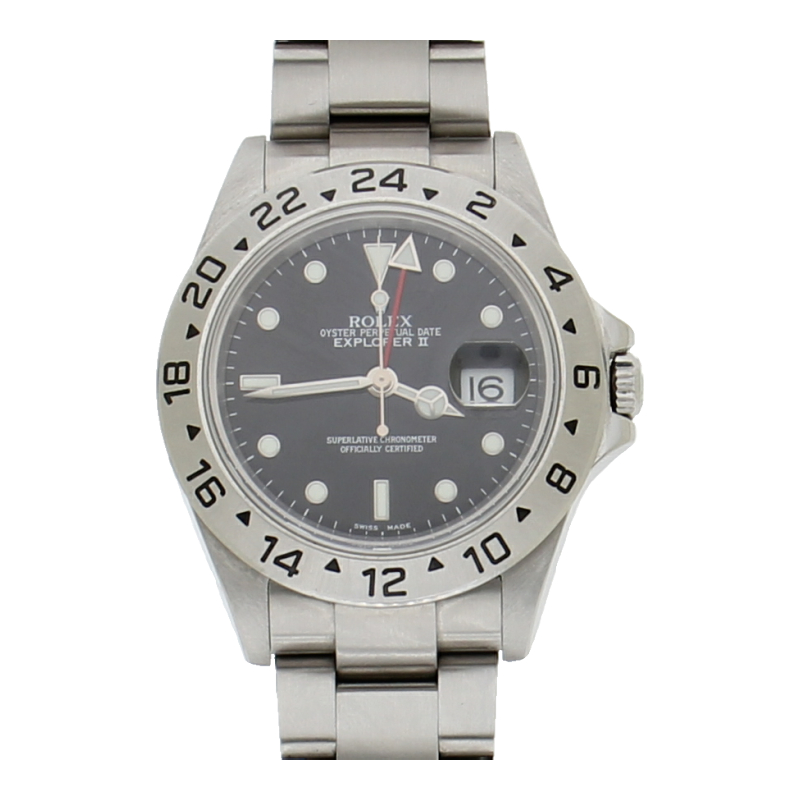 Rolex Explorer II 16570 Schwarz 2004 F-Serie | Stahl | Automatik | mit Papieren