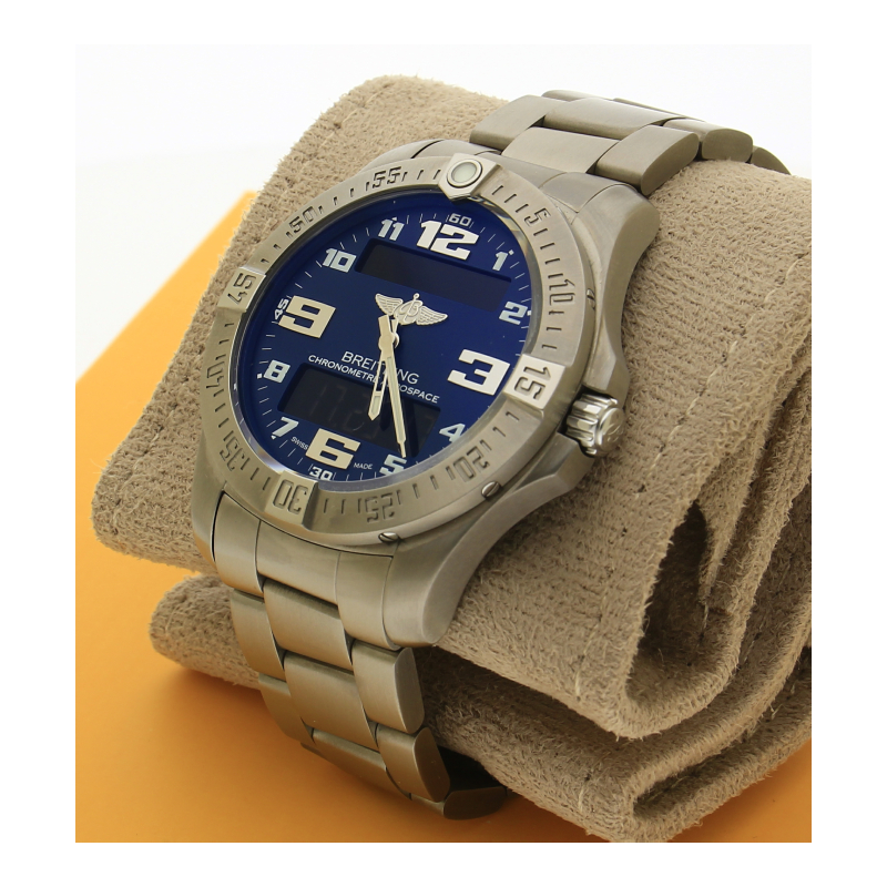 Breitling Aerospace Evo Titan E79363 Full Set 2022 neuwertig neue Batterie