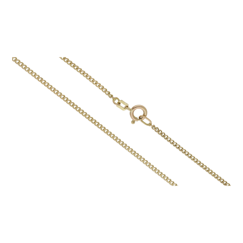 Panzer Kette 50 cm Länge 333/ 8 K Gold