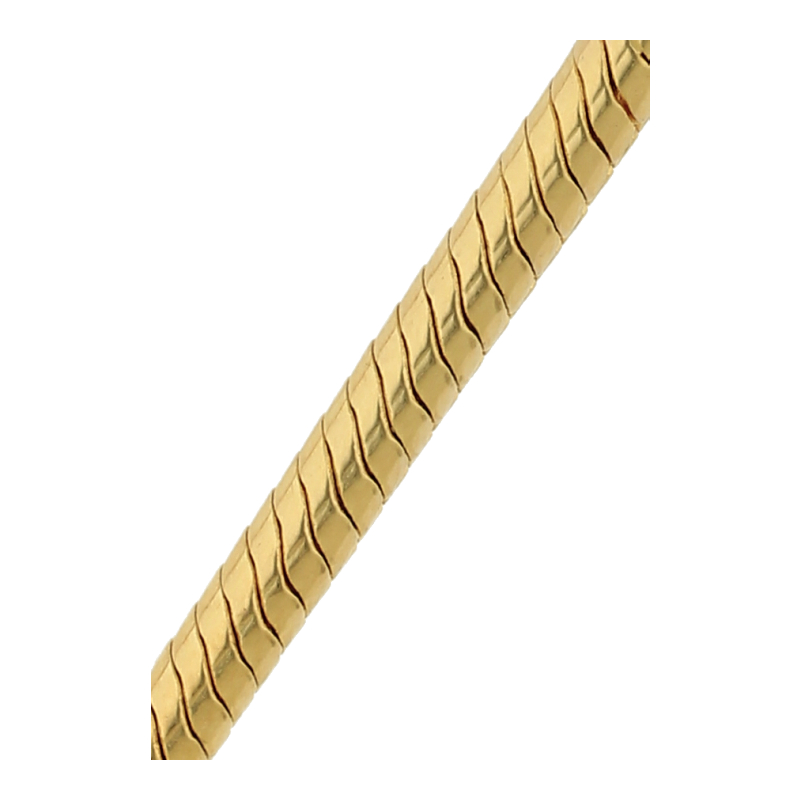 Halskette 585/14 K Gelbgold Schlangenkette Breite 3,2 mm Länge 42 cm