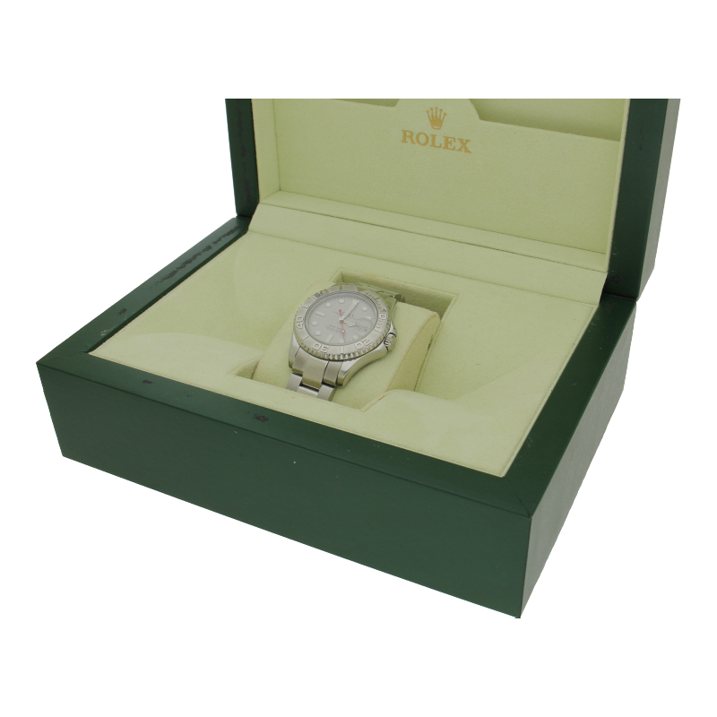 Rolex Yacht-Master 168622 Rolesium 35mm Stahl/Platin Automatik | Jahr 2007 | Box & Papiere